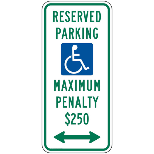 Maximum Penalty $250 Sign PKE-21020-NorthCarolina