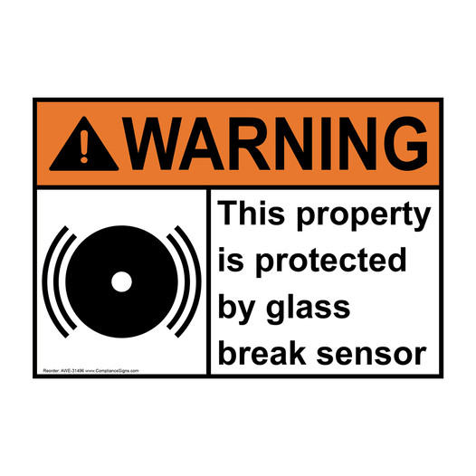 ANSI WARNING This property is protected by Sign with Symbol AWE-31496