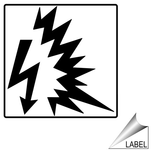 Pictogram Arc Flash Label LABEL_SYM_37_c