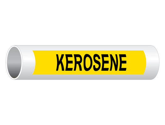 ASME A13.1 Kerosene Pipe Label