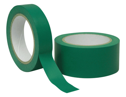 ASME A13.1 Green Vinyl Safety Tape Green-Solid-color-roll