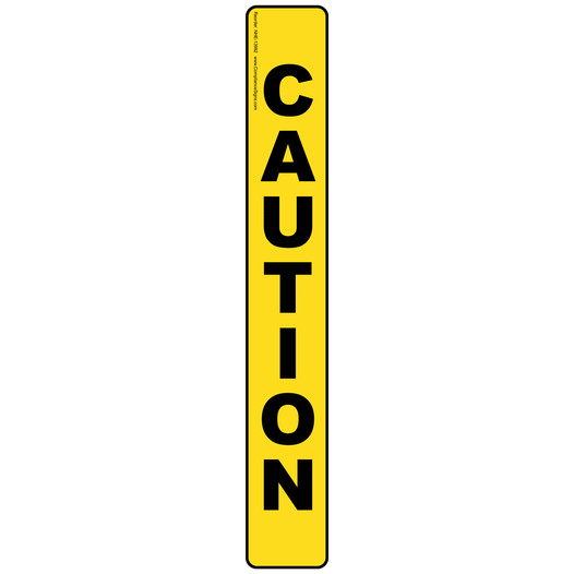 Caution Label NHE-13992 Automatic Entrance
