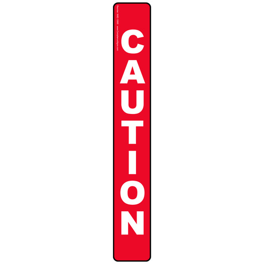 Caution Label NHE-13995 Automatic Entrance