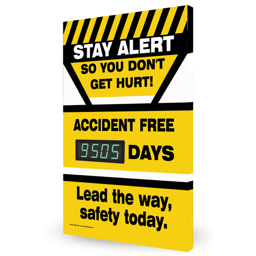 Stay Alert So You Don't Get Hurt Digital Safety Scoreboard