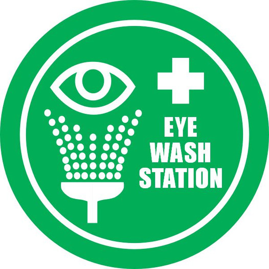 Eye Wash Station Safety Sign 40S4045