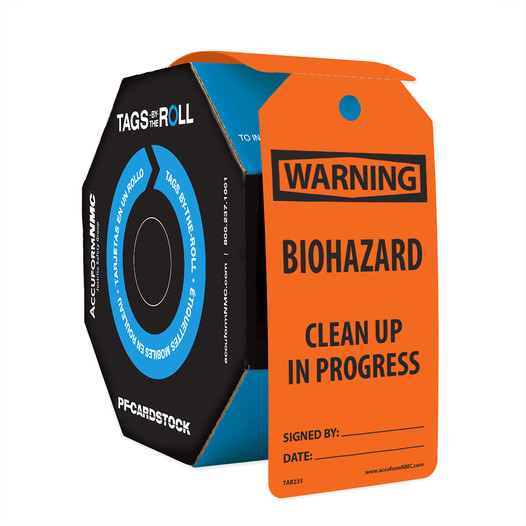 Biohazard Quarantine Tag CS137677