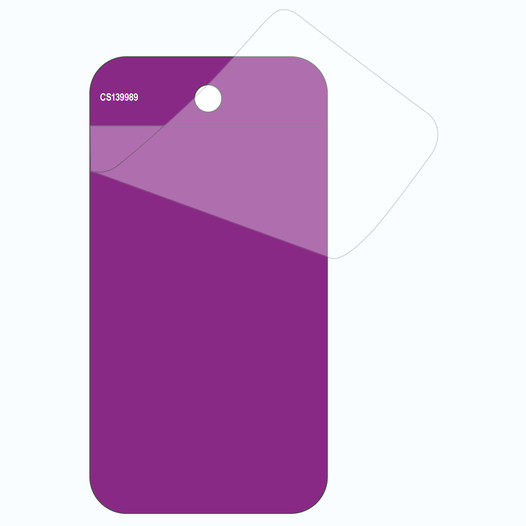 Blank Purple Flap Tags CS139989