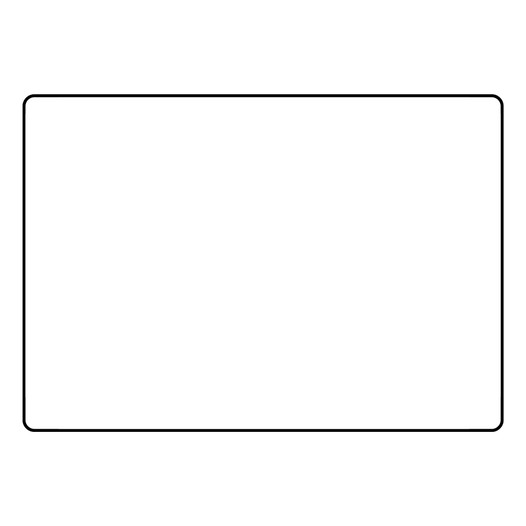 Facilities Blank Write-On Sign NHE-WHITE-L_BLANK