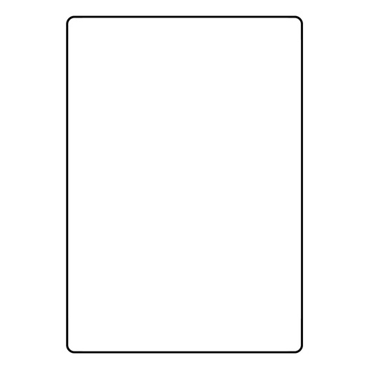 Facilities Blank Write-On Sign NHE-WHITE-P_BLANK