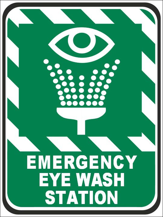 Emergency Eye Wash Station Sign 40S4064