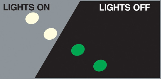 2" Glow-in-the-Dark Dots - 50 pk 15SPT2474
