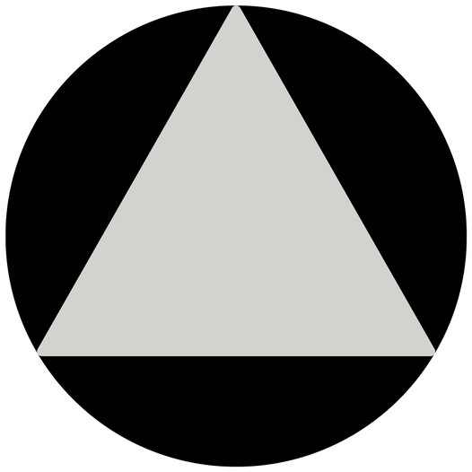 Pearl Gray on Black California Title 24 Unisex Restroom Door Symbol RR-DCT_PearlGray_on_Black