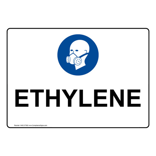 Ethylene Sign With PPE Symbol NHE-37382