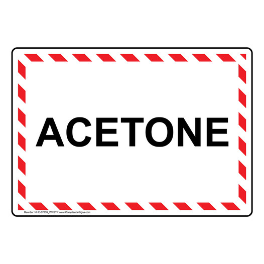 Acetone Sign NHE-37839_WRSTR
