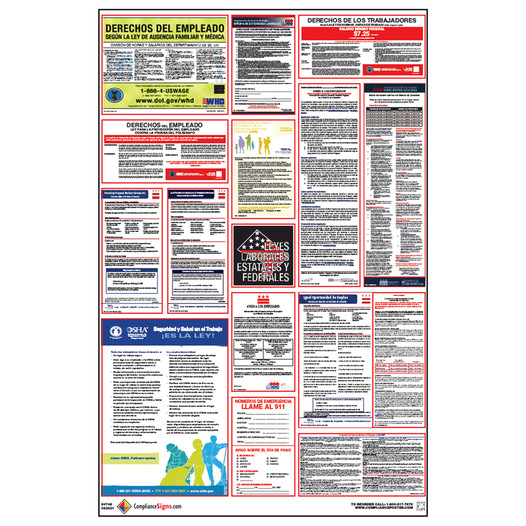 British Columbia Employment and Labour Standards Poster CS239890