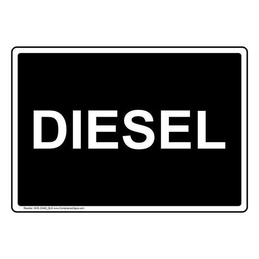 Diesel Sign NHE-33463_BLK