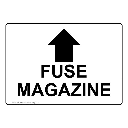 Fuse Magazine [Up Arrow] Sign With Symbol NHE-28853