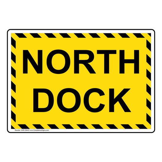 North Dock Sign NHE-29443