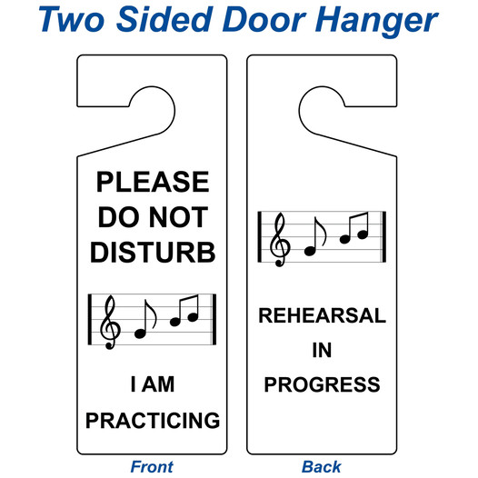 Please Do Not Disturb I Am Practicing Sign NHE-18062 Do Not Disturb