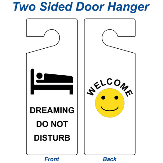 Dreaming Do Not Disturb - Welcome Sign NHE-18070 Do Not Disturb