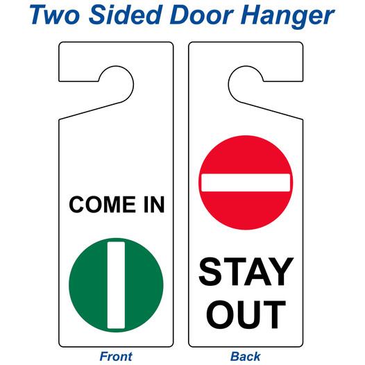 Come In - Stay Out Sign for Customer Service Policies NHE-18100