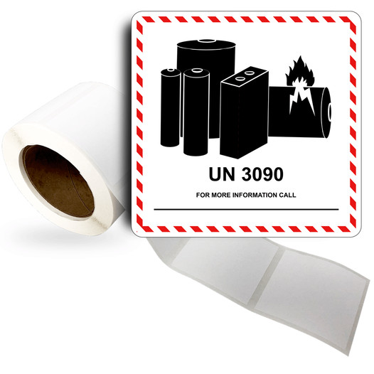 DOT Hazardous Loads Roll Label LDRE-19730