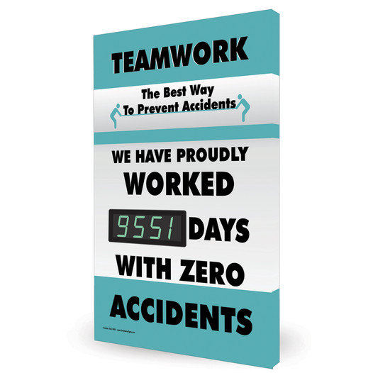 Teamwork The Best Way To Prevent Accidents Digital Safety Scoreboard CS578324