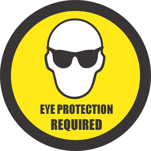 Eye Protection Required Sign 40S4029