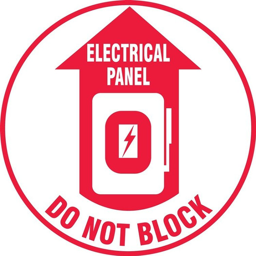ELECTRICAL PANEL DO NOT BLOCK Lens for 40 W Projector