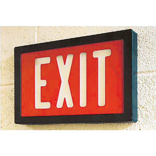 Glowing Exit Sign CS191994