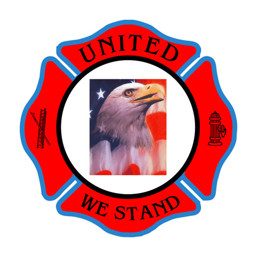 United We Stand Hard Hat / Helmet Label