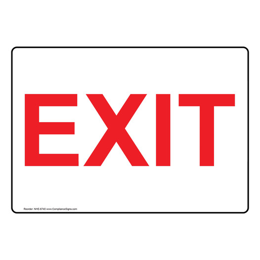 Exit Sign NHE-6740