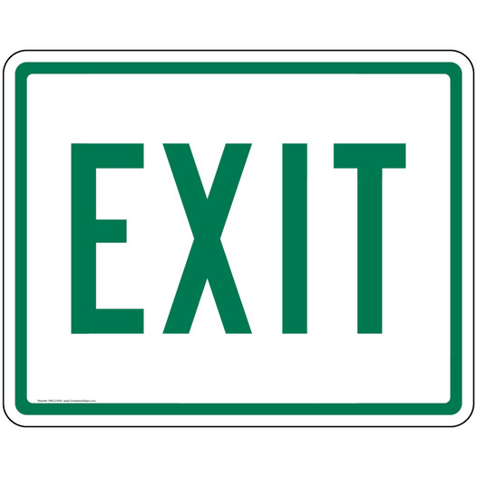 Exit Sign for Enter / Exit PKE-21505