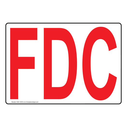 FDC Sign NHE-13916