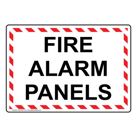 Fire Alarm Panels Sign