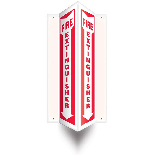 Fire Extinguisher 3D Projection Sign
