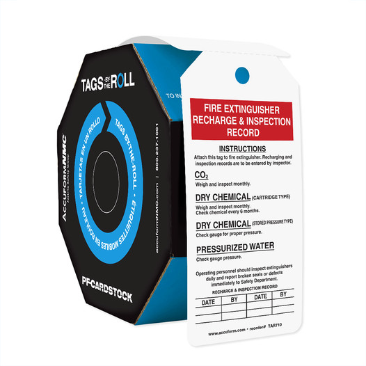 Fire Extinguisher Tag CS369853