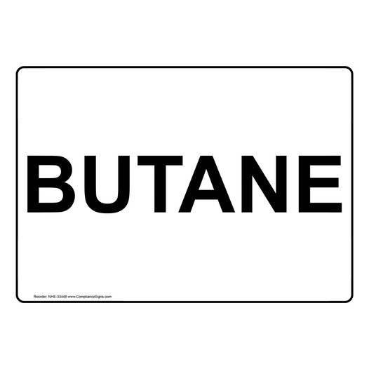 Butane Sign NHE-33448