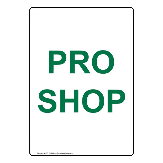 Portrait Pro Shop Sign NHEP-17123