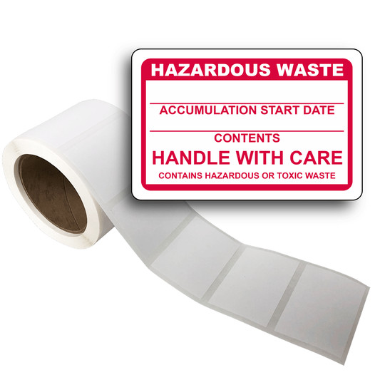 Hazardous Material Roll Label LDRE-14728