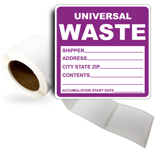 Hazardous Material Roll Label LDRE-14729