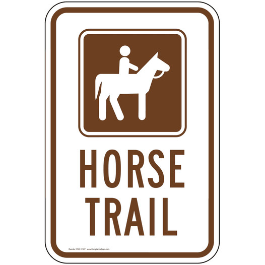 Horse Trail Sign for Recreation PKE-17407