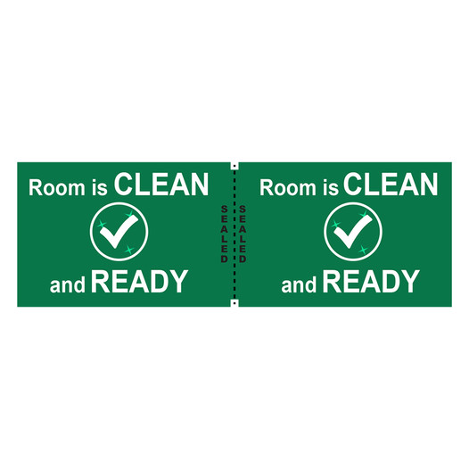 Green Room Is Clean And Ready Label  CS919272