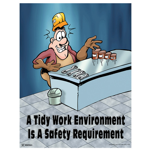 A Tidy Work Environment Poster CS768581