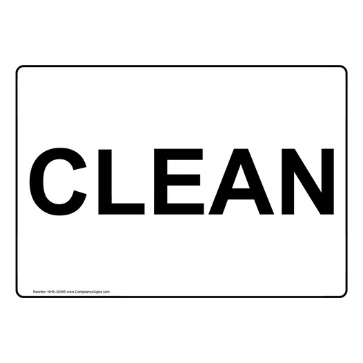Clean Sign NHE-30595