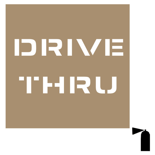 Drive Thru Stencil NHE-19072 Information
