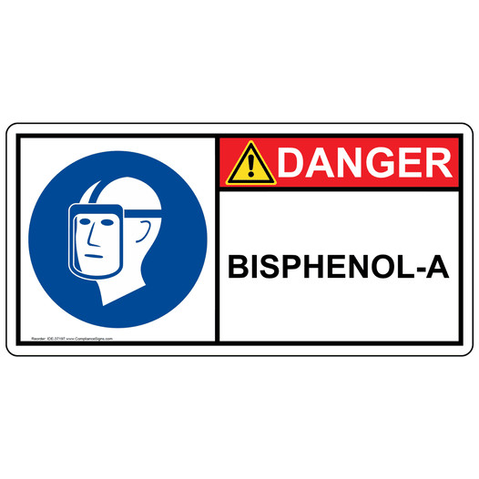 ISO Bisphenol-A PPE Sign IDE-37197