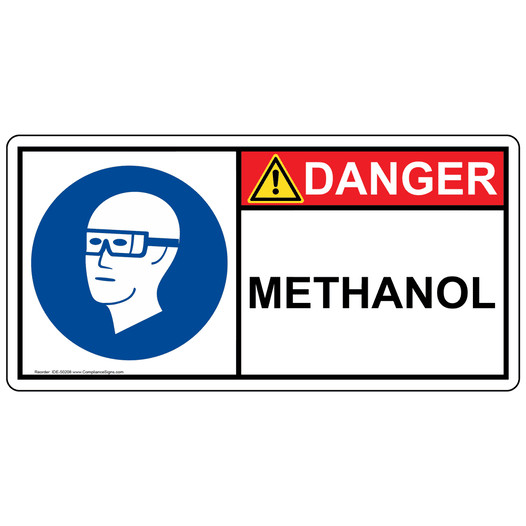 ISO Methanol PPE - Eye Sign IDE-50208