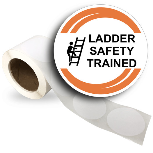 Ladder-Scaffold Roll Label LDRE-18894