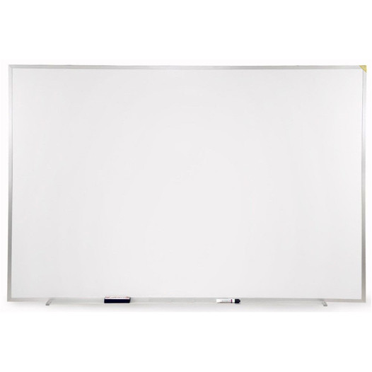 4' x 5' Aluminum Frame Magnetic Whiteboard w/1 Marker and Eraser 53W4X5MA